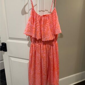 Lilly Pulitzer for Target animal print flounce dress size XS